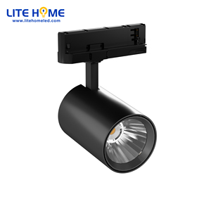 48V hiện đại dẫn chiếu sáng điện áp thấp Hệ thống theo dõi 60mm 350 độ xoay từ kênh Spotlight lịch thi đấu <span class=keywords><strong>12W</strong></span> cho Bảo tàng - Product Image 2