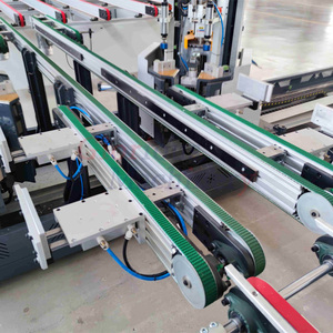 Machine de soudage de profilés UPVC sans soudure, contrôlée par PLC, verticale, quatre coins, automatique, pour la construction de cadres de fenêtres et de portes - Product Image 6