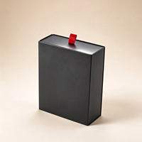 Boîte en papier pliable avec logo personnalisé, boîte à tiroir pour produits électroniques, boîte cadeau personnalisée, boîtes personnalisées et impression de logo