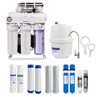 Kartrid Filter Air Elektrik 10 Inci PP GAC CTO UF T33 7-Tahap untuk Pemurni Dispenser Air Hotel & Rumah Tangga
