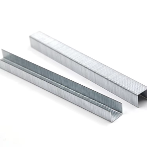 Garantía de calidad 20 GA Steel U Staple Pins Galvanizado 84 <span class=keywords><strong>Stepler</strong></span> Pin para muebles de madera - Product Image 1