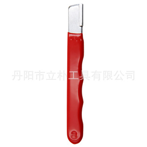 Li Pu Knife Sharpener Ceramic Diamond Rectangular Red Black Portable Sharpening Tool For Outdoor Garden Use - Product Image 3