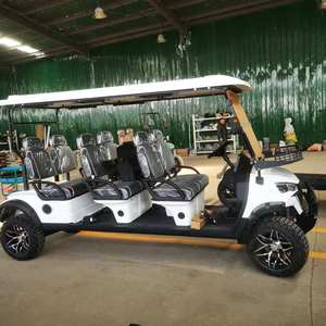 Produits les plus vendus : Voiturette de golf/chariot de club de tourisme la plus vendue avec moteur 5 kW certifié CE - Product Image 1