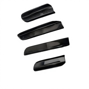 Suitable for Ferrari F8 Tributo Front Wind Blade Modification, Dry Carbon Fiber Front <b>Bumper</b> Wind Blade, <b>Sticker</b> Type 987949011 - Product Image 3
