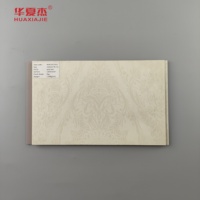 Panneau mural stratifié en PVC de style moderne, panneau de plafond en WPC imperméable à l'eau le plus vendu pour la décoration intérieure Installation facile sur grille