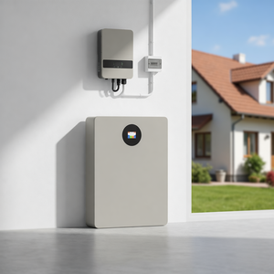 Sistema de Batería Solar para el Hogar Growatt Lifepo4, Paquetes de Iones de Litio de 48 V, 200 AH, 15 KWH, 10 KWH, Inversor - Product Image 1