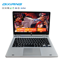 Laptop Táctil Económica de 11.6 Pulgadas, Intel A3950, 2 en 1, Yoga, 6GB RAM, 128GB/512GB/1TB SSD, Mini Notebook