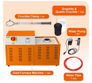 Judian 1KG/2KG/3KG Petit four de fusion des métaux à induction IGBT Prix <span class=keywords><strong>Mini</strong></span> <span class=keywords><strong>creuset</strong></span> électrique portable de fusion d'or à vendre - Product Image 2