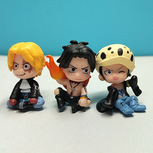 หุ่นฟิกเกอร์แอ็คชั่นฟิกเกอร์ PVC 10ชิ้นลายการ์ตูน1ชิ้นหุ่นฟิกเกอร์แอคชั่น1ชิ้นจาก Luffy Zoro nami Sanji - Product Image 6