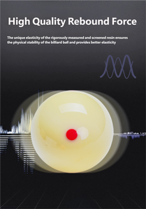 Nhựa Billiard Quả Bóng 61.5Mm Giải Đấu & Đào Tạo Bộ Hoàn Chỉnh Với <span class=keywords><strong>Bumper</strong></span> Quả Bóng - Product Image 2