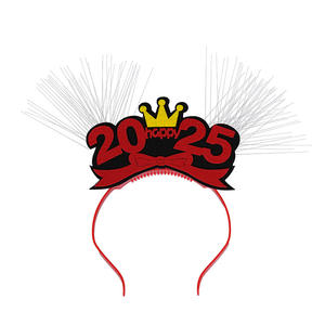 Horquillas luminosas 2025, tiara <span class=keywords><strong>de</strong></span> Nuevo <span class=keywords><strong>Año</strong></span>, diadema soldada ligera, actividades <span class=keywords><strong>de</strong></span> <span class=keywords><strong>concierto</strong></span>, artículos <span class=keywords><strong>de</strong></span> fiesta <span class=keywords><strong>de</strong></span> Nochevieja para niños, venta al por mayor - Product Image 5