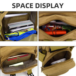 حقيبة ظهر تكتيكية خارجية من أكسفورد لتسلق الجبال بسعة 55 لتر و 900 د بأشكال مختلفة غير قابلة للتسلق مع الرجال والنساء للتخييم - Product Image 6