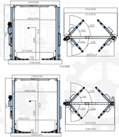 Cric hydraulique pour voiture EO, machine de levage, capacité de levage, commande électrique en métal, déverrouillage, type d'exportation, équipement de réparation automobile EAE