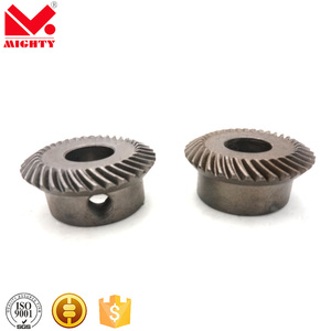 OEM su misura grande scaffale di forgiatura in metallo solido ingranaggi ad anello cilindrico in acciaio - Product Image 3