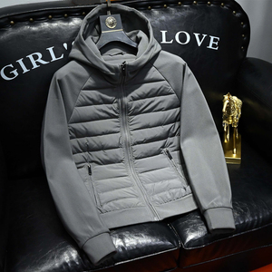 Chaqueta de Plumón para Hombre, Estilo Minimalista, para Viajes de Negocios, 90% Plumón de <span class=keywords><strong>Pato</strong></span>, con Capucha, Talla Grande, Resistente al Viento, Cálida, Corte Ajustado, Nueva Colección 2025 - Product Image 5