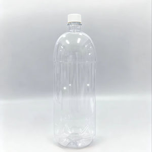 Çevre dostu <span class=keywords><strong>2</strong></span> litre <span class=keywords><strong>PET</strong></span> şeffaf plastik içme şişesi yuvarlak şeffaf suyu ve Soda şişesi ile vidalı kapak mühür - Product Image 2