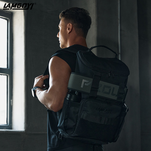 LAMGOYI Meal Prep <strong>Backpack</strong> <strong>Black</strong> 25l Iowas35l Hiking 40 Liter Sports Sport Tactical Custom Pak Velcro Patches <strong>Backpack</strong> - Product Image 3