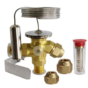 Vanne d'expansion thermostatique XKE2 en laiton R404A R22 R134A 1/2 3/8 Pièces de réfrigération - Product Image 1