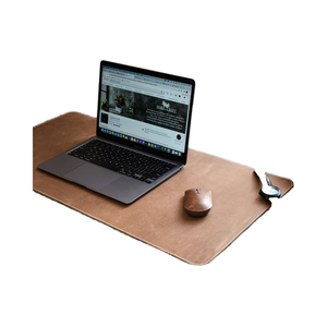 Custom Size Genuine Leather <b>Desk</b> Mat 5mm Thickness Personalized <b>Office</b> <b>Accessories</b> for Writing LDP-0029 Workspace - Product Image 1