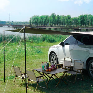 Auvent latéral pour <span class=keywords><strong>camping</strong></span>-<span class=keywords><strong>car</strong></span>, tente parallèle extérieure, auvent pare-soleil monté sur véhicule, imperméable UPF 50+, quatre saisons, tissu Oxford 210D - Product Image 3