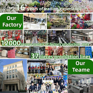 ZZLTY Parete Floreale Artificiale All'Ingrosso per Sfondi Matrimoniali, Decorazione Murale con Ortensie, Margherite e Rose - Product Image 6