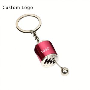 Porte-clés personnalisé en alliage de zinc pour levier de vitesses de voiture, porte-clés de luxe tendance, étanche - Product Image 1