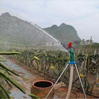 Pistolet d'arrosage à grande portée en métal Py30 Py40 Py50 pour l'irrigation agricole et de jardin - Excellent rapport qualité-prix
