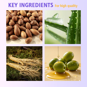 Joynna cubierta líquida de Bajo amoníaco ingredientes naturales no tóxicos árbol de té naranja Pavo Real hermosa crema de tinte para el cabello OEM - Product Image 2