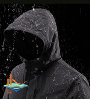 Ripstop impermeable 100 nailon TPU unido 100 poliéster transpirable cepillado tela Softshell para ropa