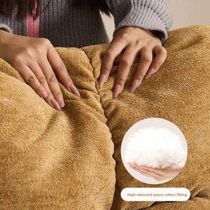 Poltrona Smart Cloud Reclinabile e Dondolante Multifunzione, Seduta Singola per <span class=keywords><strong>Soggiorno</strong></span>, Imbottita in Spugna con Struttura in Legno - Product Image 4