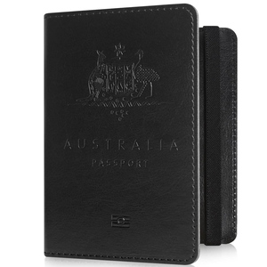 Cartera de Viaje de Cuero Premium con Bloqueo RFID, Funda para Pasaporte 2025, Venta Especial, Porta Pasaportes Resistente para Mujeres y Hombres - Product Image 1