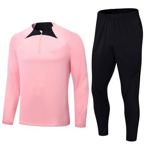 Traje <span class=keywords><strong>de</strong></span> Entrenamiento para Hombre, para Fútbol, Ropa Deportiva 25/26, Chaqueta <span class=keywords><strong>de</strong></span> Club <span class=keywords><strong>de</strong></span> Fútbol, Nailon/Cachemira, Bloques <span class=keywords><strong>de</strong></span> Color, Manga Larga - Product Image 2