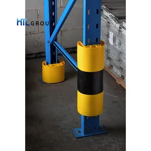 Durable Professional Scratch Resistant Warehouse Plastic Pallet Rack Guards For Rack