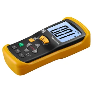 Termómetro Digital Tipo K HEDAO DT-612 con Sonda de Acero Inoxidable -50~1300C, Entradas Dobles, Temperatura Diferencial - Product Image 5