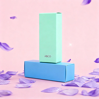 Boîte pliante de luxe personnalisée pour rouge à lèvres, en carton épais, pour crème contour des yeux et nettoyant visage, emballage recyclable avec pelliculage mat