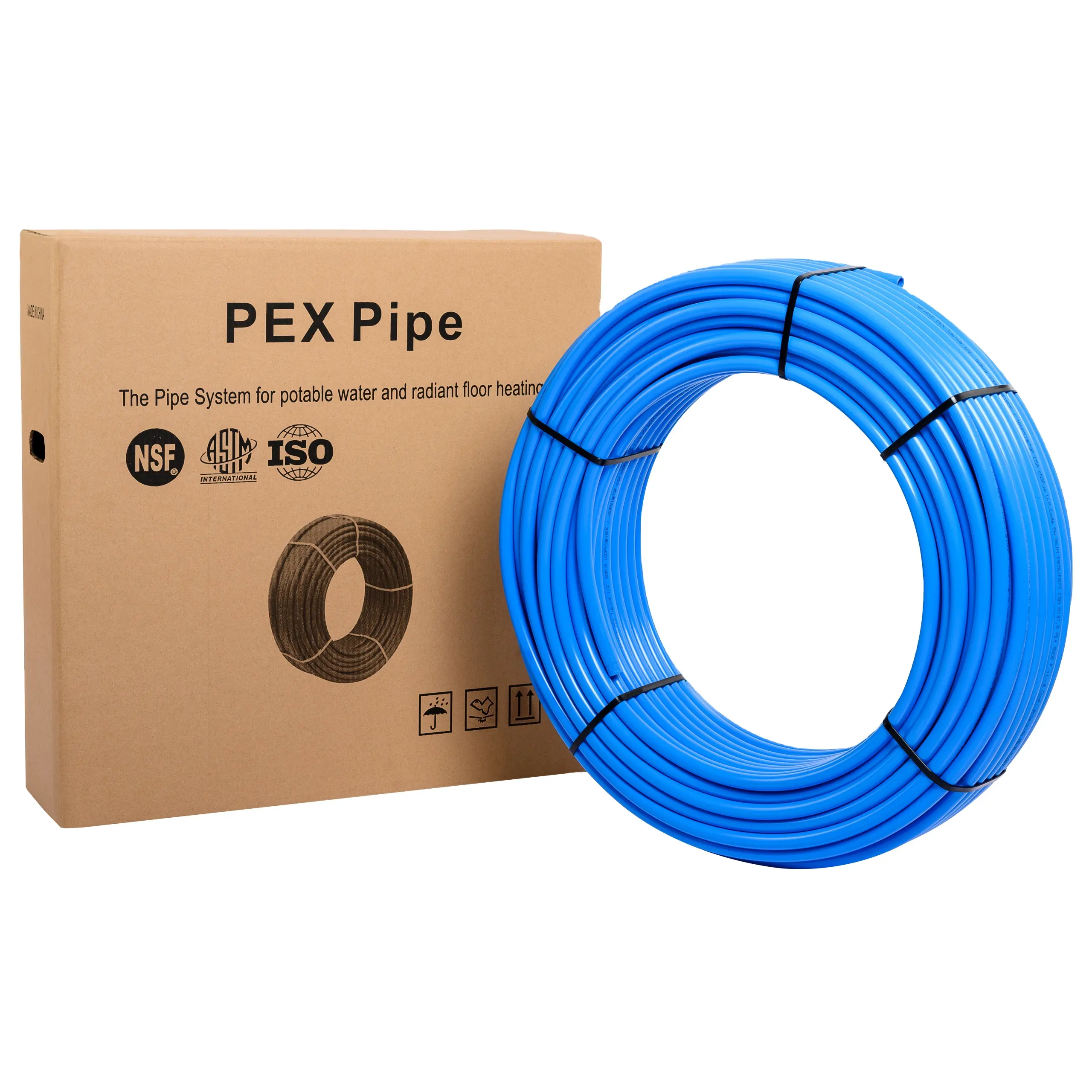 ASTM F 876/877 NSF อนุมัติ ANSI 14 Pex Pipe ขนาด1/2นิ้วอุปกรณ์ประปา