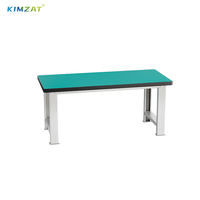 Banc de travail électronique antistatique OEM ODM, banc de travail robuste, table en acier pour laboratoire, table ESD, bureau antistatique