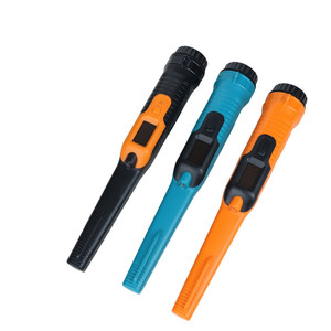 Detector de metales mini impermeable con pantalla y alarma dual para adultos, plástico ABS negro - Product Image 3