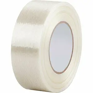 Clear filament tape transparent filament tape fiber reinforced packing tape