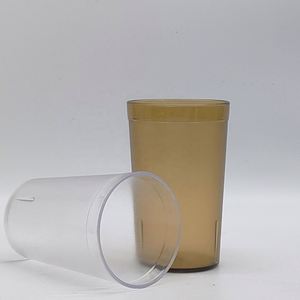 Gobelets en plastique SAN sans BPA de 8 oz, réutilisables, écologiques, anti-fuite, pour les fêtes, les restaurants, le camping – Vente en gros fabricant - Product Image 2