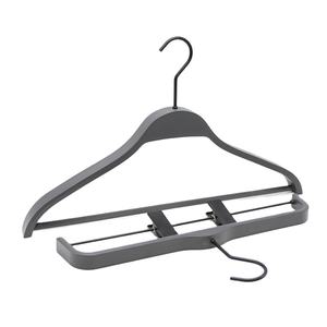 Perchas de Plástico de Lujo al por Mayor con Logotipo Personalizado para Tiendas de Ropa de Moda Rápida - Product Image 1