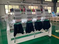 2025 nouvelles innovations broderie Machine à coudre 4 tête ordinateur plat broderie numérique 4 tête Machine à broder