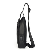 Sac à Bandoulière Anti-Vol Étanche de Voyage pour Homme avec Port de Chargement USB