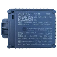 Capteur radar de distance pour régulateur de vitesse 2Q0907572M compatible avec Volkswagen Polo et Tiguan.