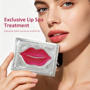 Gel Humectante Antiarrugas para <span class=keywords><strong>Labios</strong></span>, Ácido <span class=keywords><strong>Hialurónico</strong></span>, Mascarilla Labial de Cristal Rosa, Cuidado Nocturno, Mascarilla Labial de Colágeno - Product Image 3