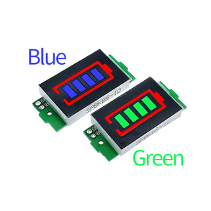 1S - 4S-8S Mô-đun Chỉ Báo Dung Lượng Pin Lithium 3.7V Đơn 4.2V Hiển Thị Màu Xanh Xe Điện Kiểm Tra Năng Lượng Pin Li-ion - Product Image 6