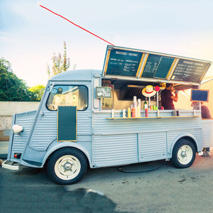 Mobile classic vending truck container <span class=keywords><strong>van</strong></span> a vendr coffee shop food <span class=keywords><strong>van</strong></span> carrello in legno coffee truck in vendita - Product Image 2