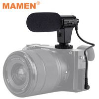 Microphone Lavalier Professionnel MAMEN KT-G5 Omnidirectionnel Filaire 3,5 mm à Condensateur pour Smartphones avec Réduction du Bruit