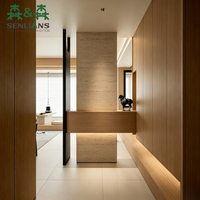 Meuble à chaussures moderne en bois SLS, modulaire, grande capacité de rangement, design minimaliste, écologique, pour salon, couloir