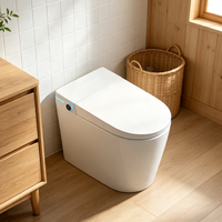 Inodoro Inteligente para Apartamento, con Temperatura Constante, Anti-Escaldaduras y Protección Contra Fugas, para Baños de Estudio